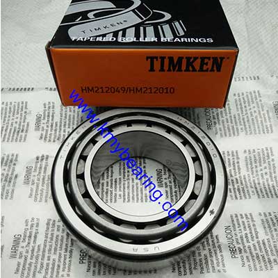 Rodamiento de rodillos cónicos de acero inoxidable TIMKEN HM218248 / HM218210 rodamiento con hi