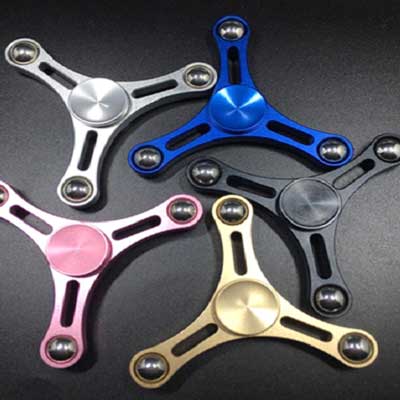 Cintura delgada EDC Mano Spinner Yema del dedo Gyro Fidget Juguete Spinner