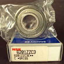 Rodamiento rígido de bolas NSK 6201ZZC3 original de alto sellado
